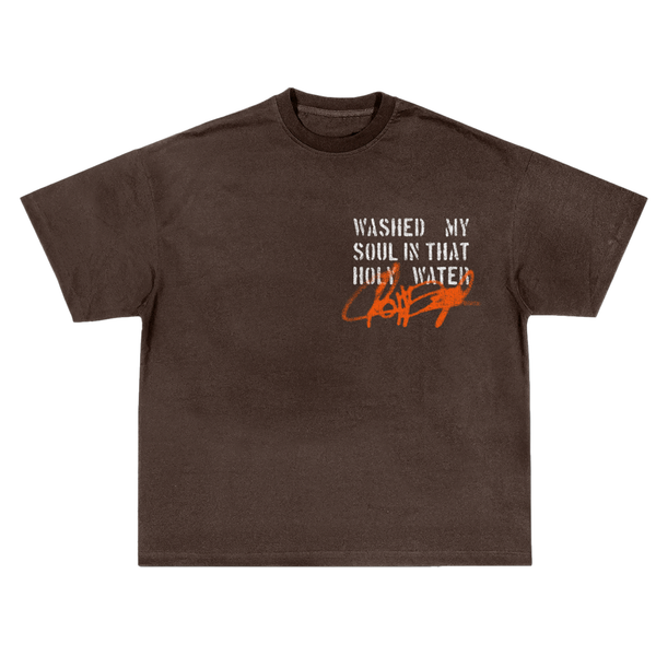David Crowder Grave Robber Brown Youth T-Shirt