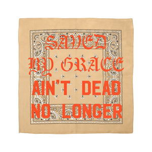 David Crowder Saved By Grace Ain't Dead No Longer Beige Bandana