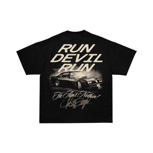 Crowder Run Devil Run Car Black T-Shirt