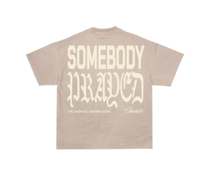 Somebody Prayed" T-Shirt featuring lyrics from Crowder's song "Somebody Prayed"&nbsp;