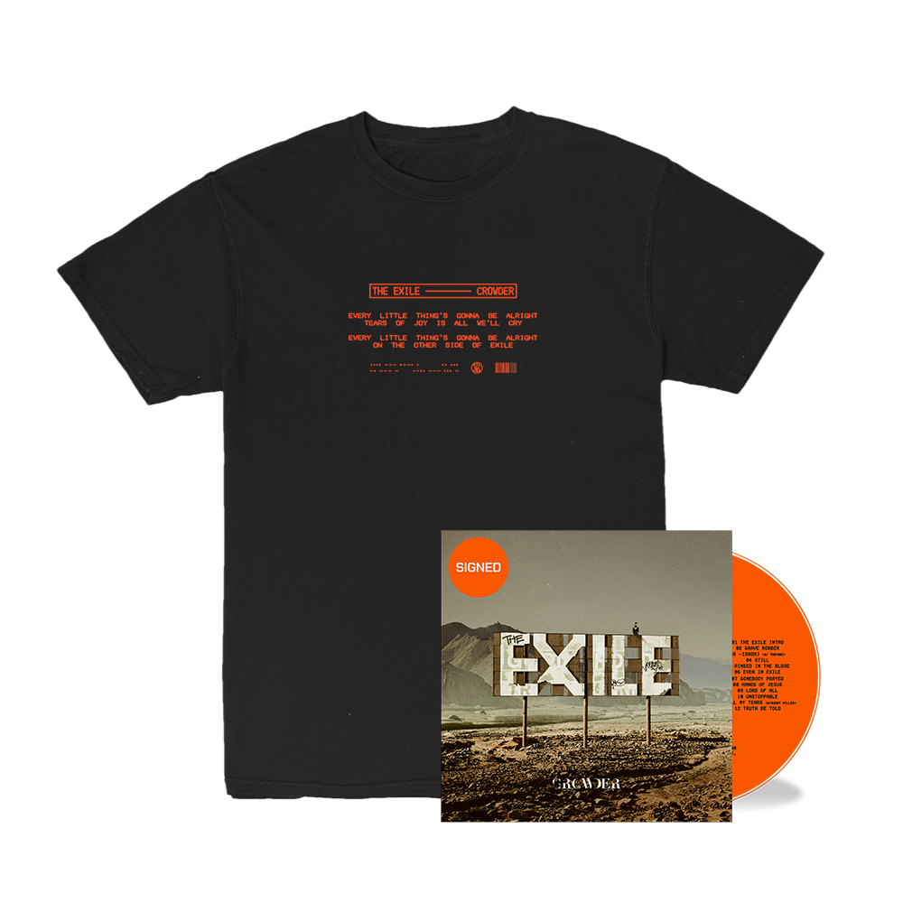 The Exile T-Shirt Fan Pack with Signed CD