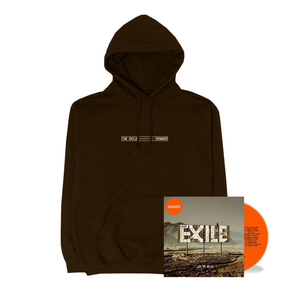 The Exile Hoodie Fan Pack with Signed CD